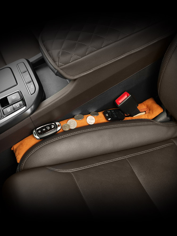 크레이지몬스터 편하군 차량용 스웨이드 틈새쿠션 제품 이미지