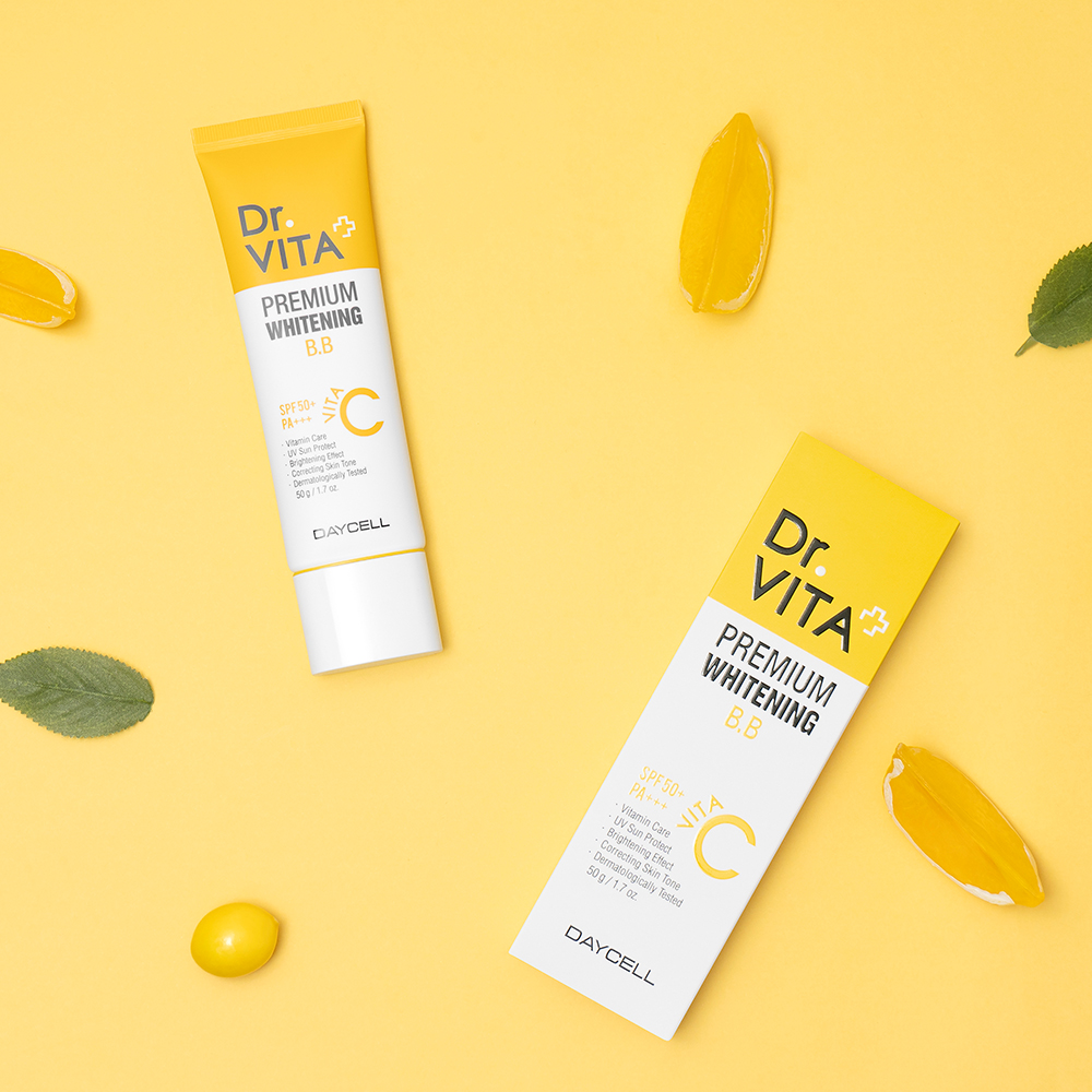 닥터비타 프리미엄 비타C 화이트닝 비비 크림 50g (SPF50+/PA+++) - 상세 이미지 4
