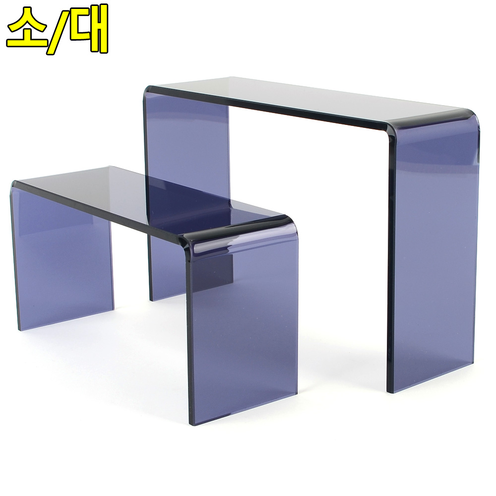 ㄷ자 아크릴 전시대 거치대 진열대 받침대 받침 선반 2종 이미지 6