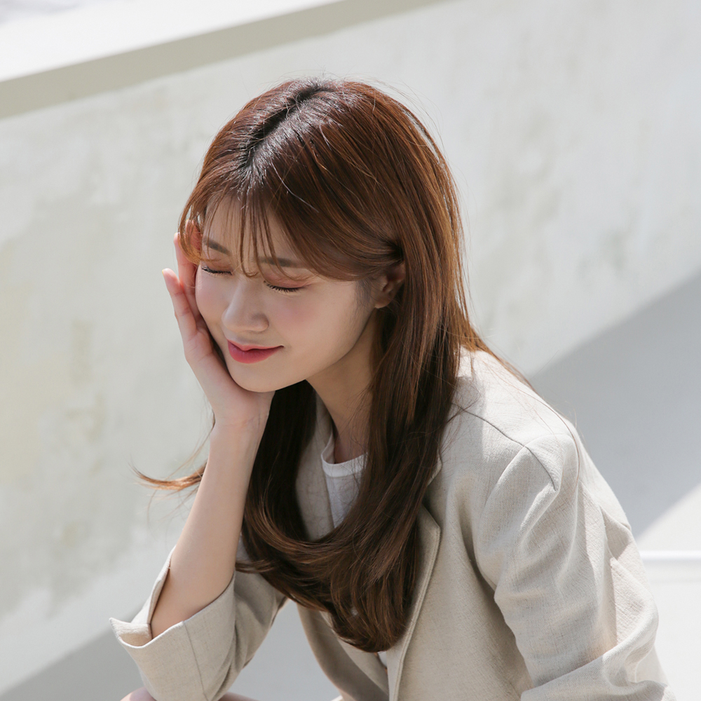 여자 긴머리 붙임머리 똑딱이 가발 씨컬 7피스 부분 헤어피스 - 상세 이미지 2