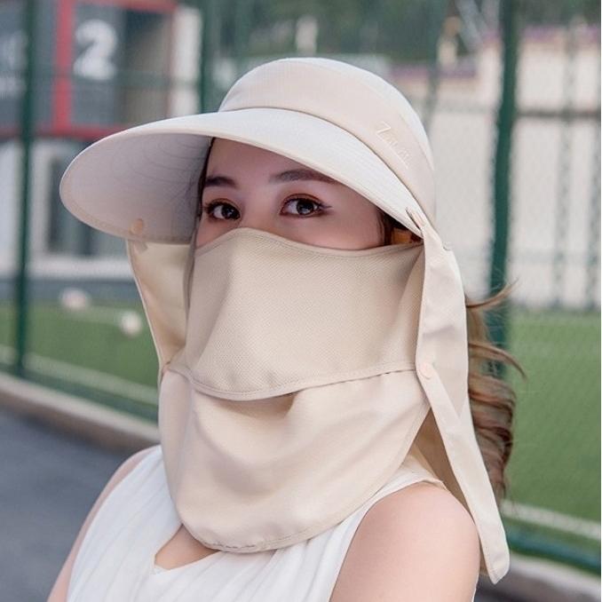 일할때쓰는모자 뒷목가리는모자 썬캡 방충 밭일 텃밭 - 상품 이미지