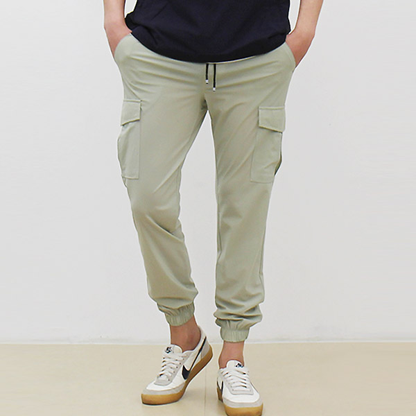 남성여름조거팬츠 아이스카고바지 냉장고바지 - 상세 이미지 3