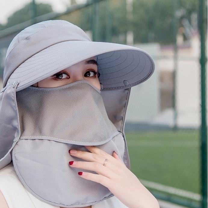 일할때쓰는모자 뒷목가리는모자 썬캡 방충 밭일 텃밭 - 상세 이미지 3