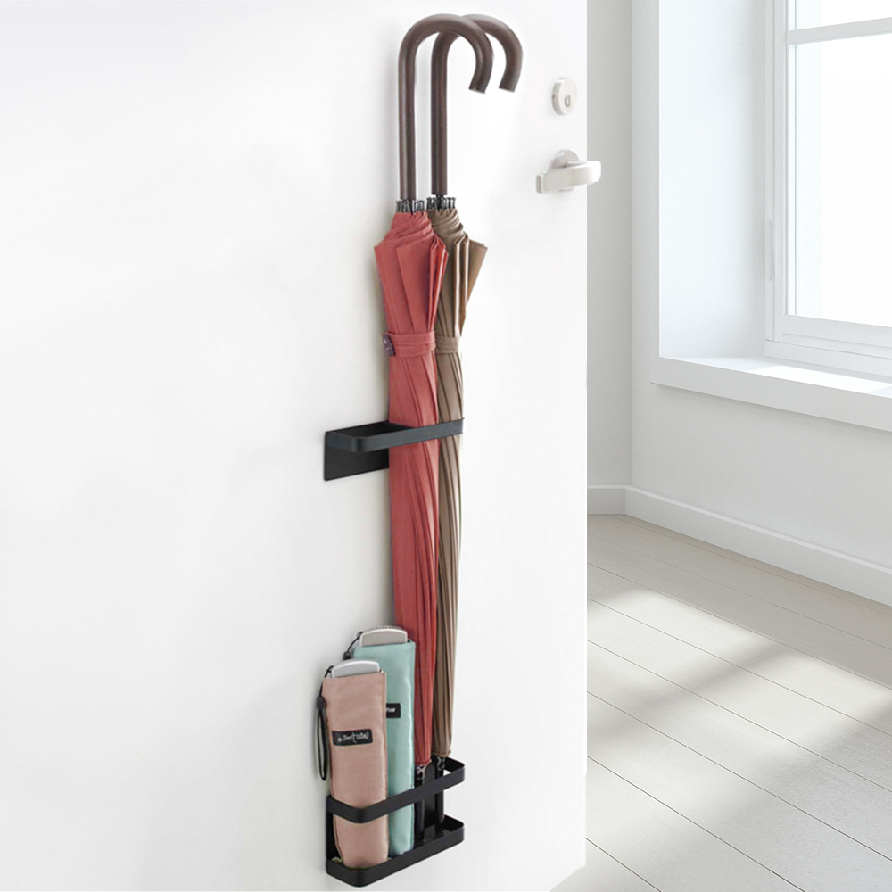 무타공마켓 철제 현관 자석우산꽂이 모던 우산거치대 걸이 신발장 우산꽃이