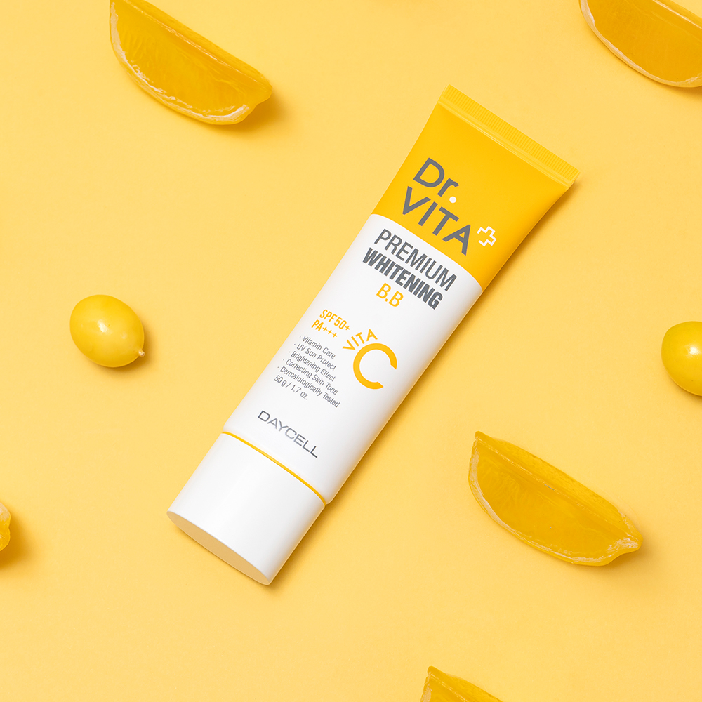 닥터비타 프리미엄 비타C 화이트닝 비비 크림 50g (SPF50+/PA+++) - 상세 이미지 3