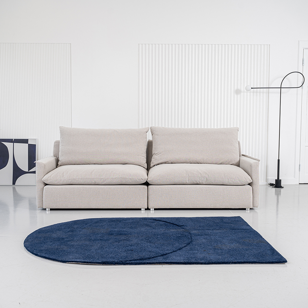 [패브릭소파] 감탄 구스 이지클린패브릭 쇼파 (100%구스,세탁가능)Ph.10 모듈소파