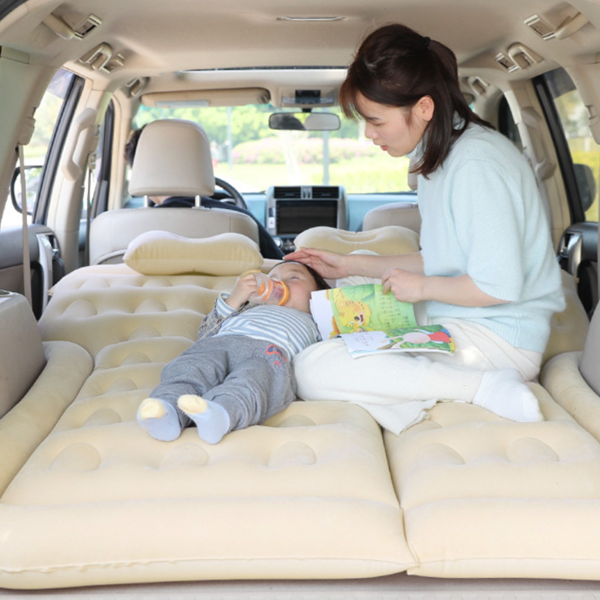 SUV에어매트 RV에어매트 차량용 뒷자리 놀이방 매트