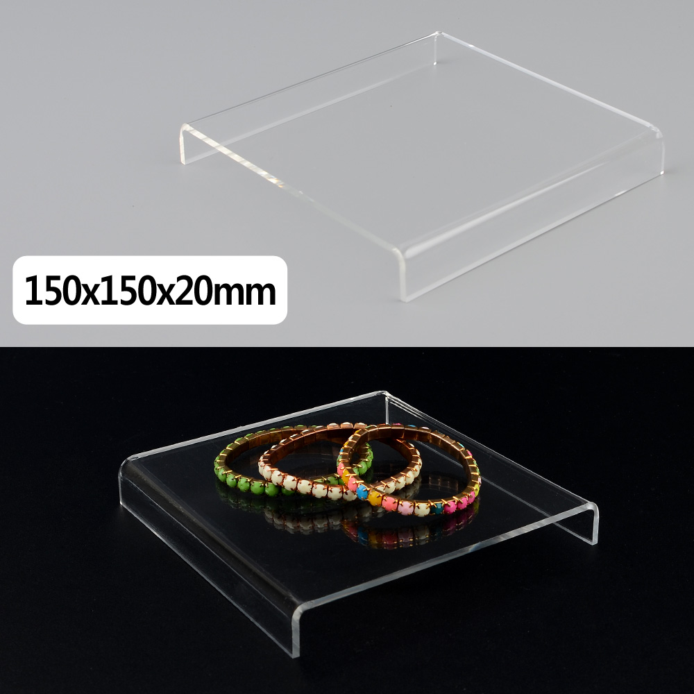 ㄷ자 아크릴 거치대 전시대 진열대 받침대 받침 선반 15cm - 상세 이미지 4