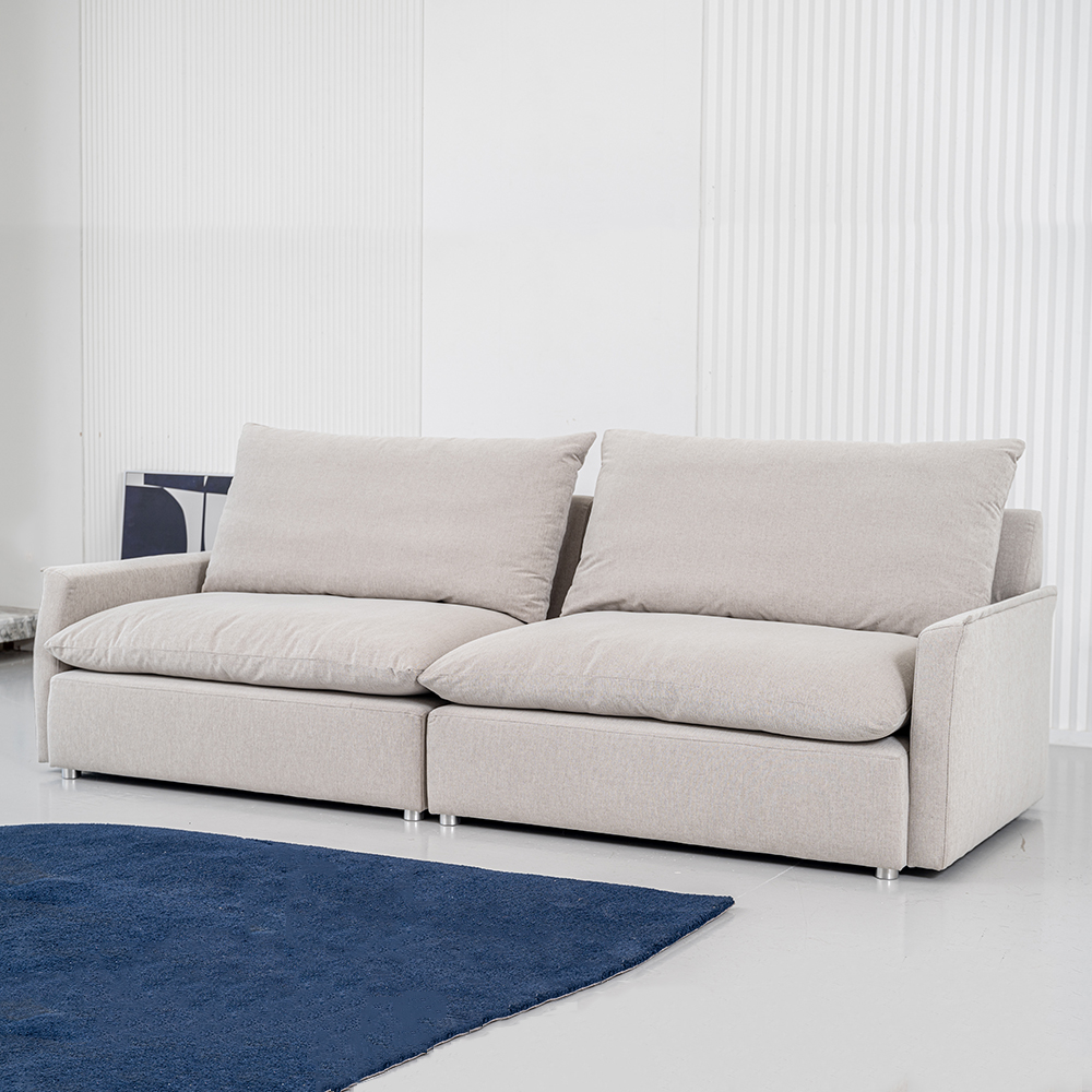 [패브릭소파] 감탄 구스 이지클린패브릭 쇼파 (100%구스,세탁가능)Ph.10 모듈소파