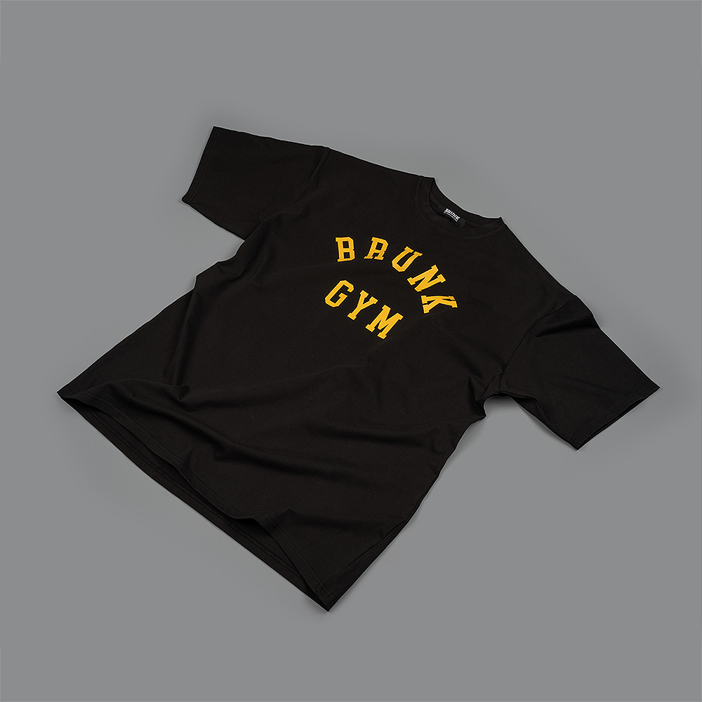 브렁크 오버핏 반팔 티셔츠 짐웨어 BRUNK - 상세 이미지 2