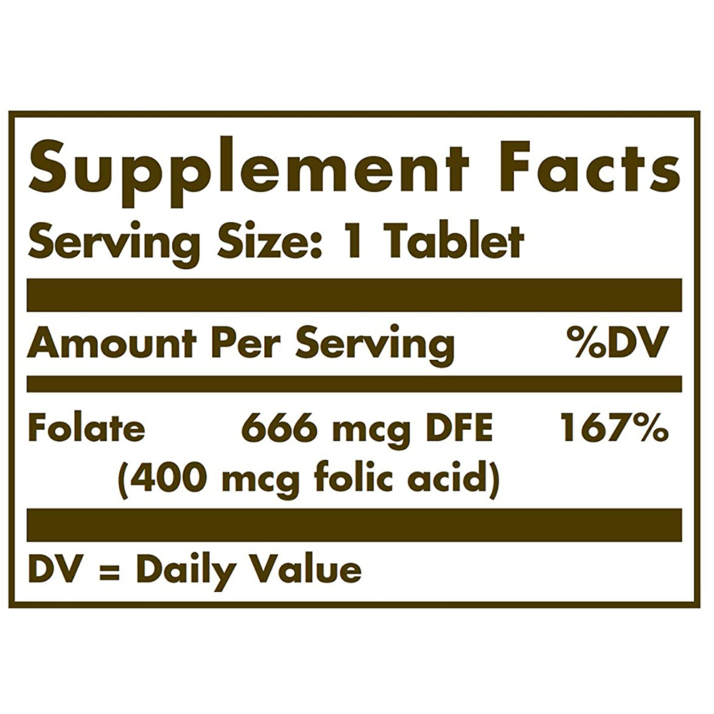 솔가 엽산 400mcg 250정 - 상세 이미지 3