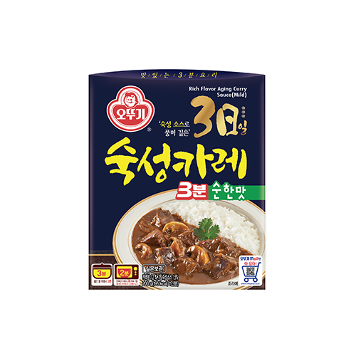 오뚜기 3일 숙성 카레 순한맛, 80g, 40개 - 상세 이미지 2