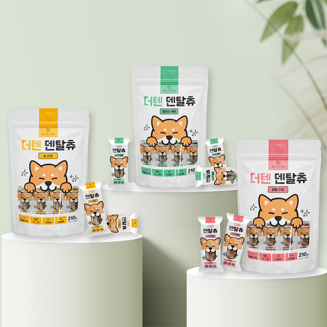 더텐 덴탈츄 대용량 30p 저알러지 가수분해 강아지개껌 반려견간식 알러지케어 - 상세 이미지 3