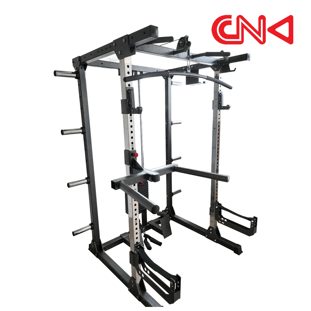 씨앤케이 SM4000S 4단랙 미니랙 홈짐 홈트 스쿼트 데드리프트 파워랙 멀티랙 - 상세 이미지 2