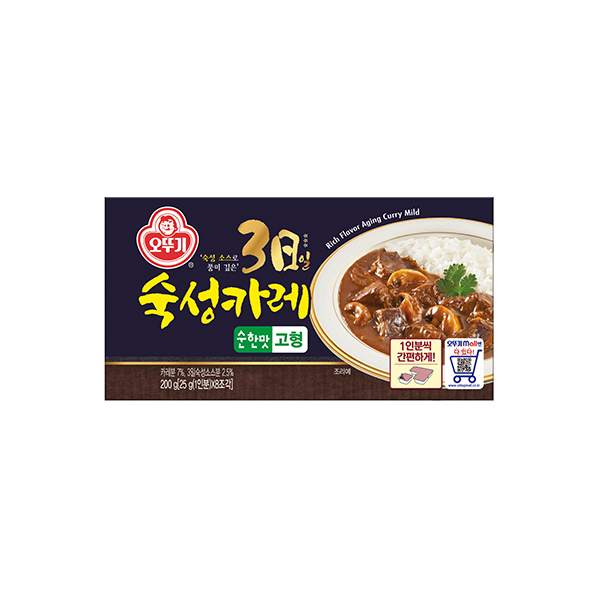 오뚜기 3일 숙성 카레 순한맛, 80g, 40개 - 상세 이미지 3