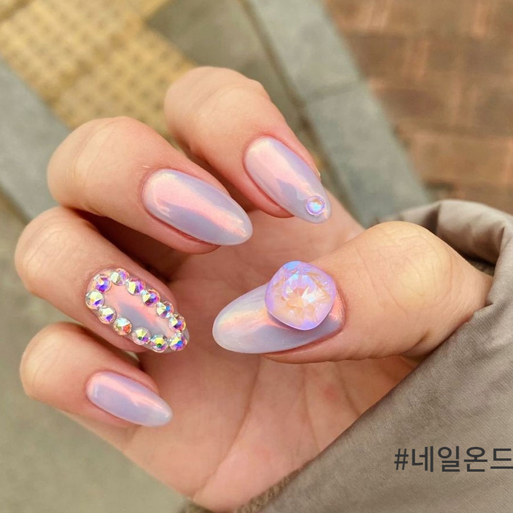 보니비 달빛오렌지 새틴파우더 미러 네일 파우더 이미지 7