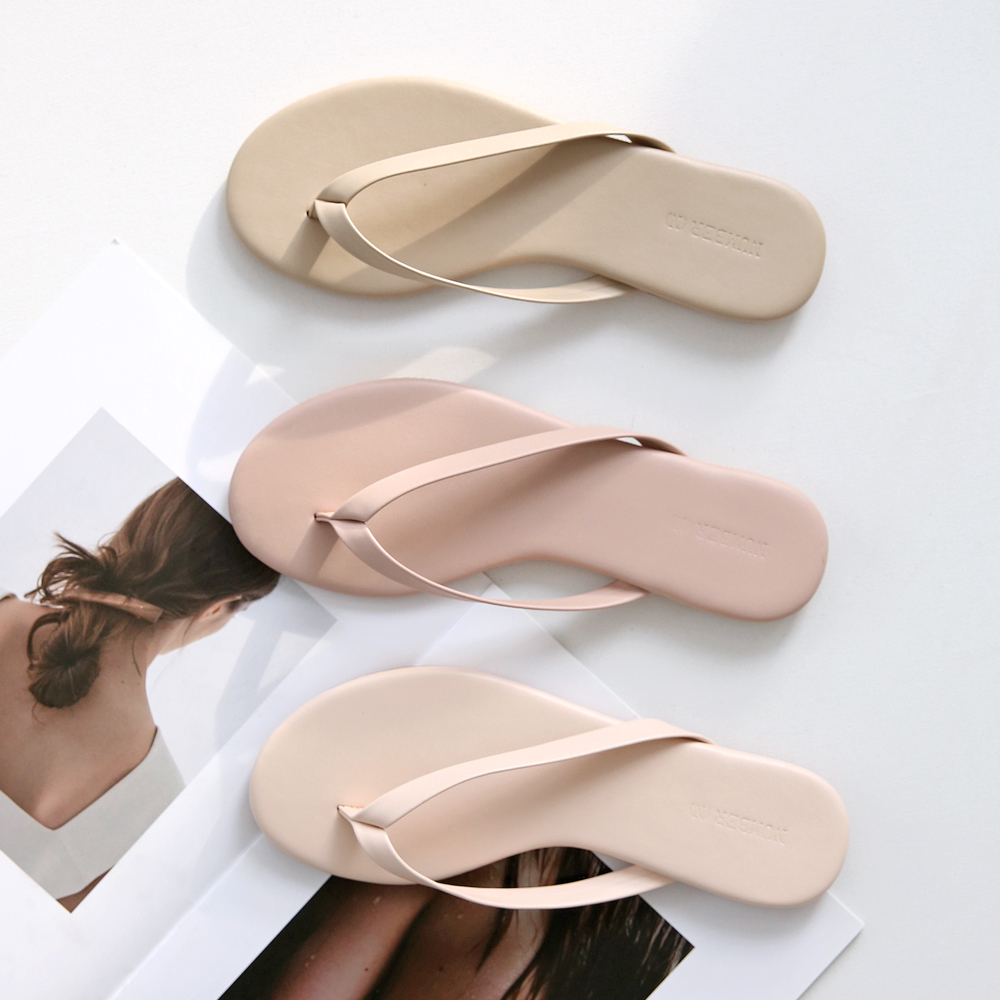 쪼리슬리퍼 여성 여름 데일리 발편한슬리퍼