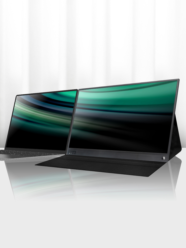 제우스랩 P15A 휴대용 미러링 모니터 36.99cm 덱스 서브 보조 터치 15.6형