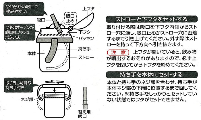 스케이터 원숭이 조지 캐릭터 양손 빨대컵 230ml KSH2 - 주방·식기 - 하카타몰