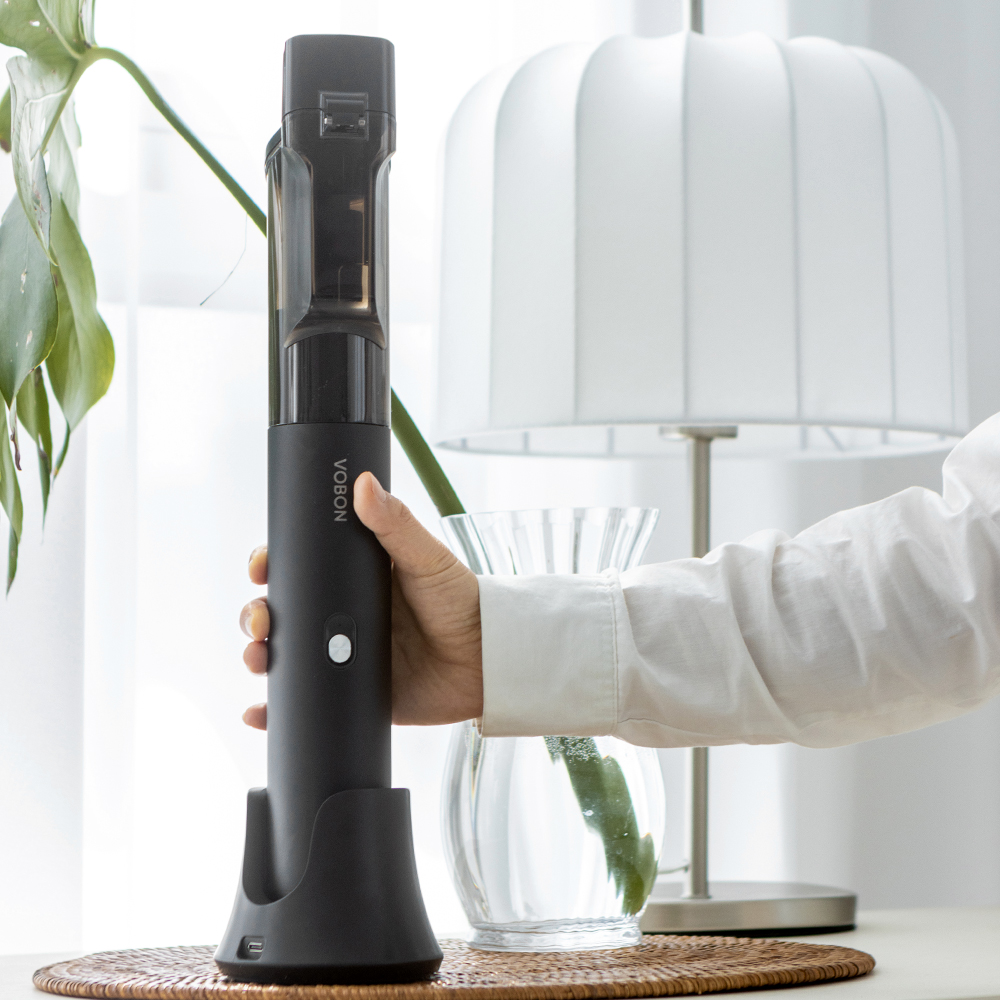 보본 소형 핸디형 브이건 차량용 무선 청소기 VB-V1600B 자동차 가정용 휴대용 원룸 상세 이미지 2