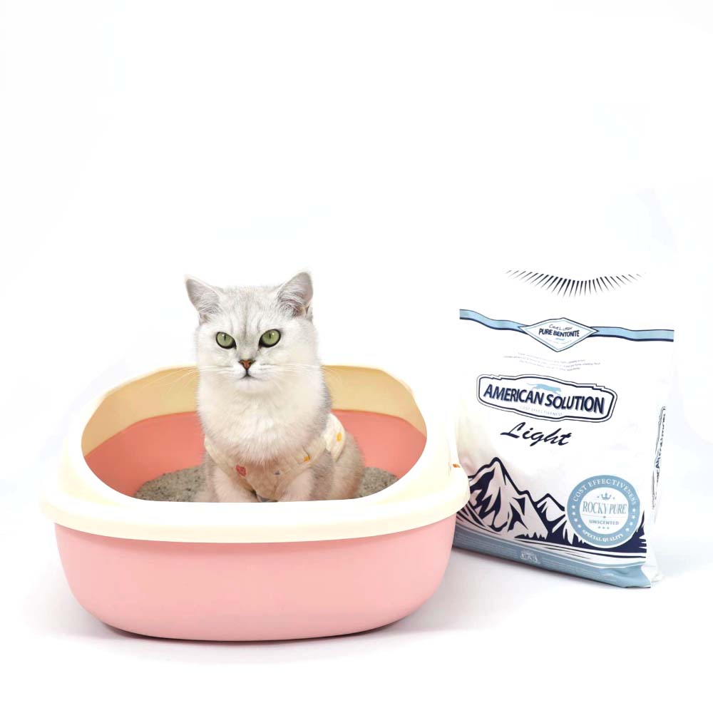 아메리칸솔루션 라이트 로키퓨어 무향 벤토모래 6kg X 3봉 고양이 모래 - 상세 이미지 3