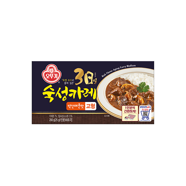 오뚜기 3일 숙성 카레 순한맛, 80g, 40개 - 상세 이미지 4
