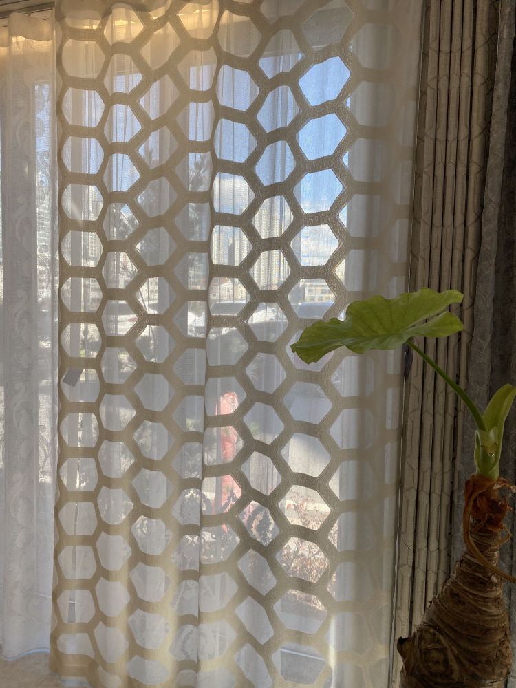 코지앳홈샵 [맞춤제작] 파이프패턴 코지 수입포인트속커튼