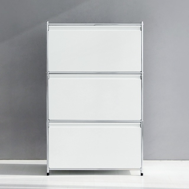 심플리 수납장 SG431 770x400x1200mm, 3단, 화이트 4884.5789 - 상세 이미지 3