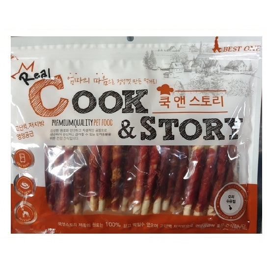 강아지간식 닭고기육포 치킨스틱 대용량간식 댕이네