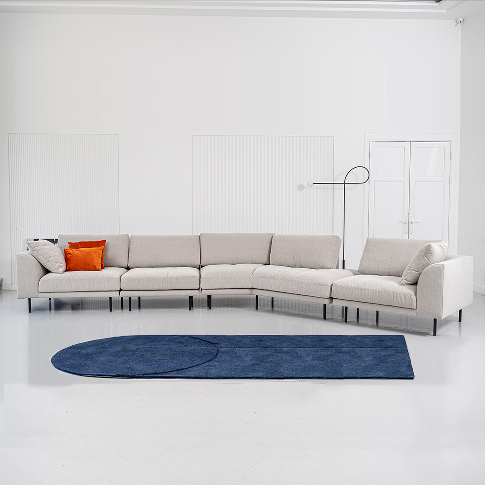 [패브릭소파]글러브 코너 이지클린패브릭소파 100% (방수, 커버분리가능) Ph.12 모듈소파