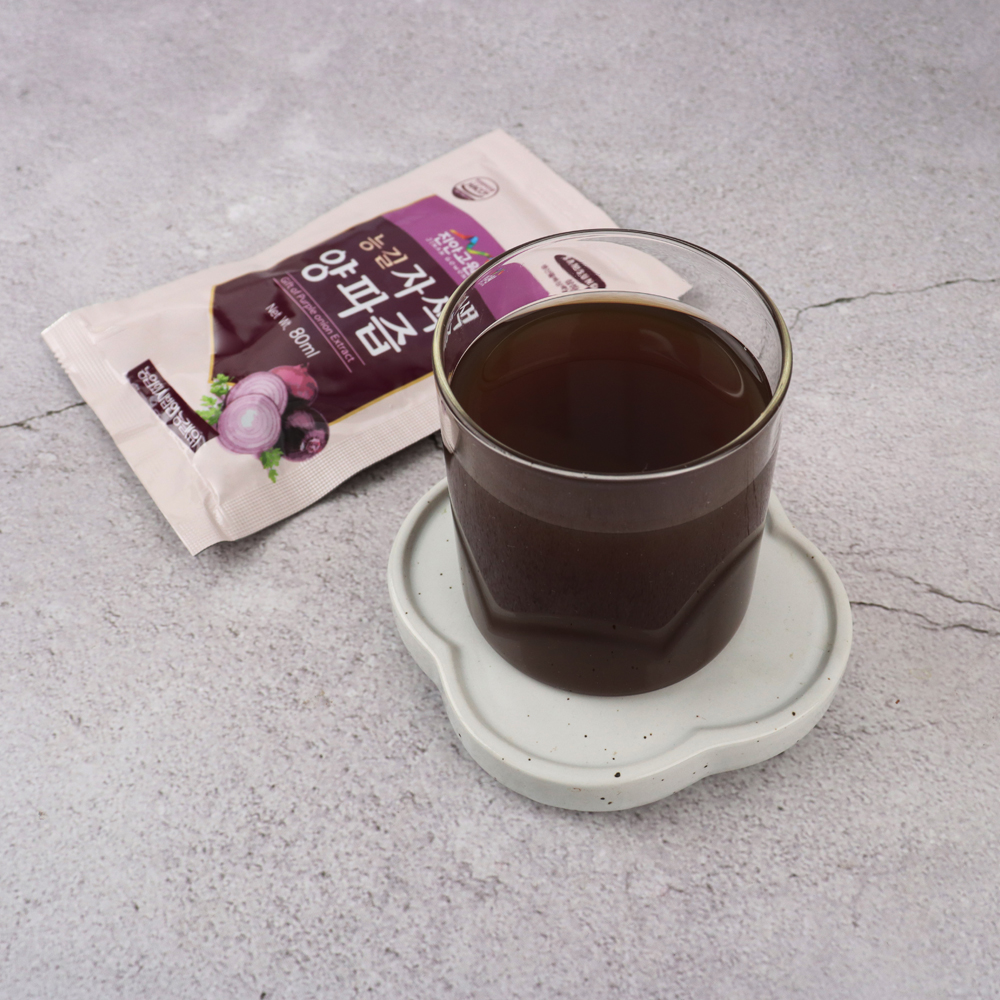 (진안)무농약 자색 양파즙 80ml 30팩 이미지 4