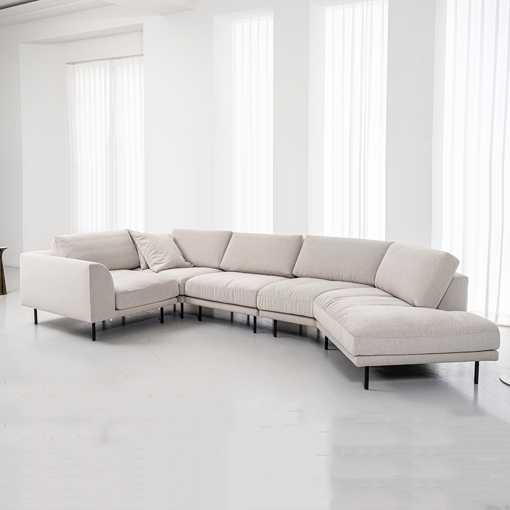 [패브릭소파]글러브 코너 이지클린패브릭소파 100% (방수, 커버분리가능) Ph.12 모듈소파