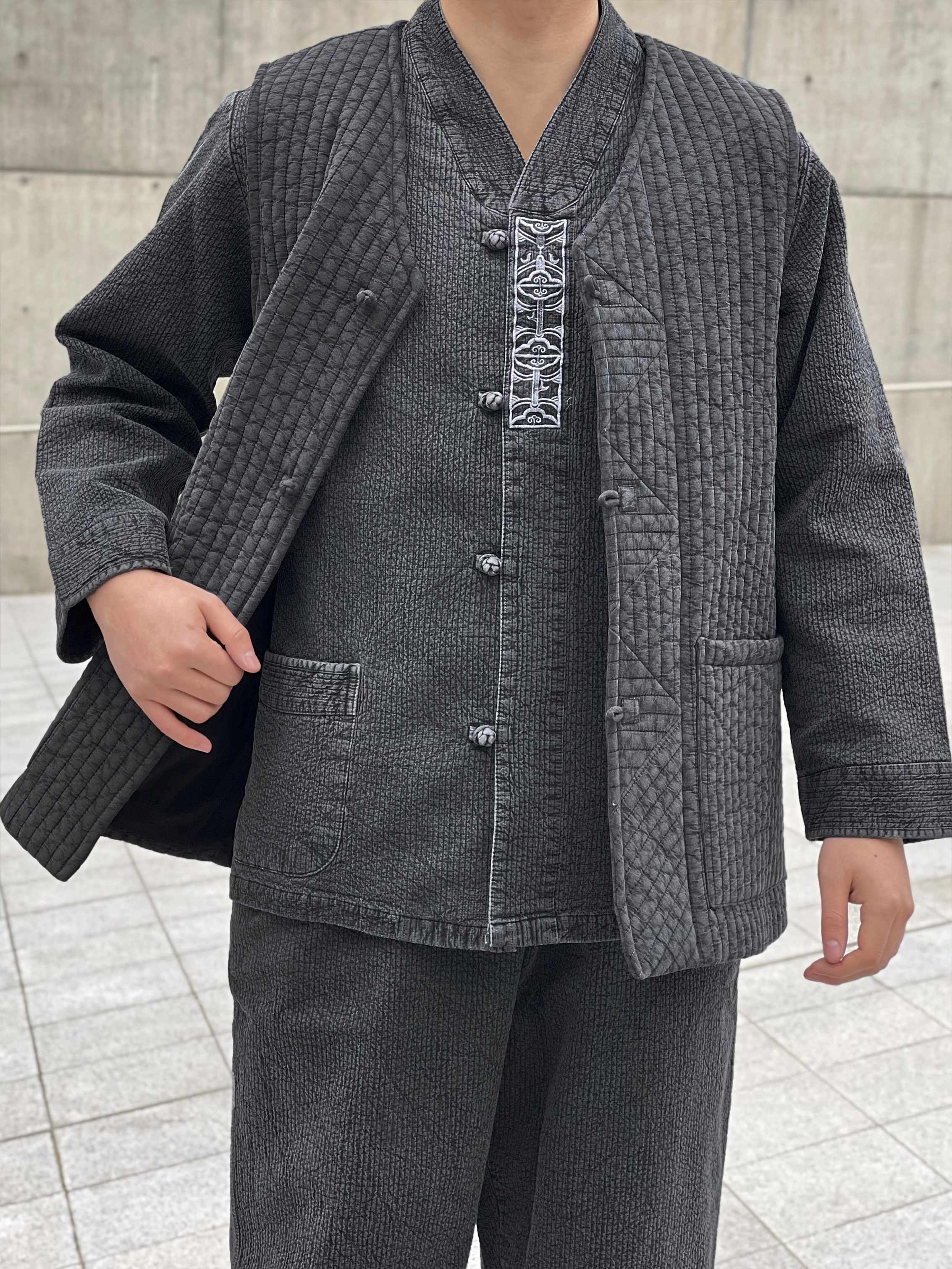 겨울 조끼 저고리 바지 생활한복세트 여자 남자 개량 법복 절복 이미지 6