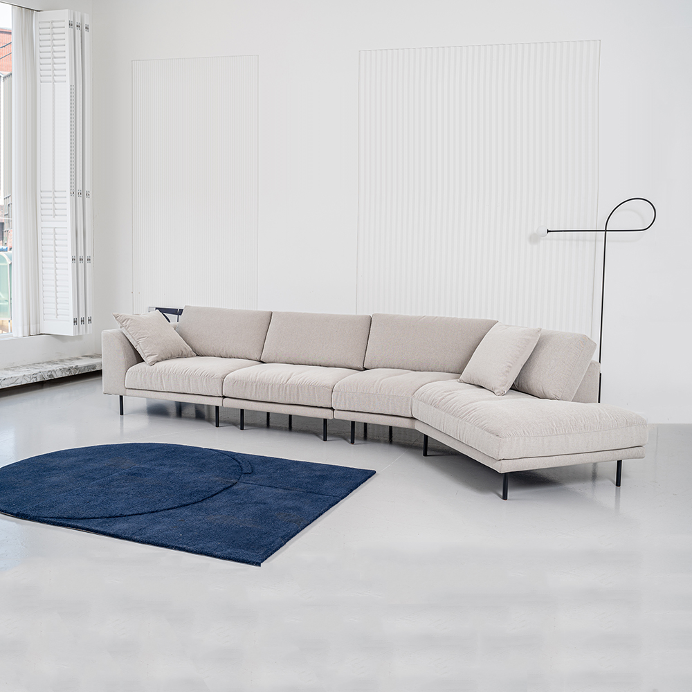 [패브릭소파]글러브 코너 이지클린패브릭소파 100% (방수, 커버분리가능) Ph.12 모듈소파