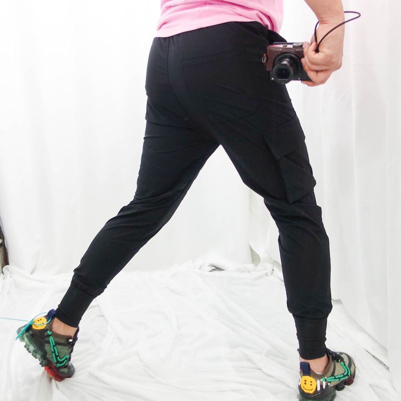 아이스 냉장고조거팬츠 냉감 쿨 카고조거팬츠 봄 여름 건빵바지 - 상세 이미지 5