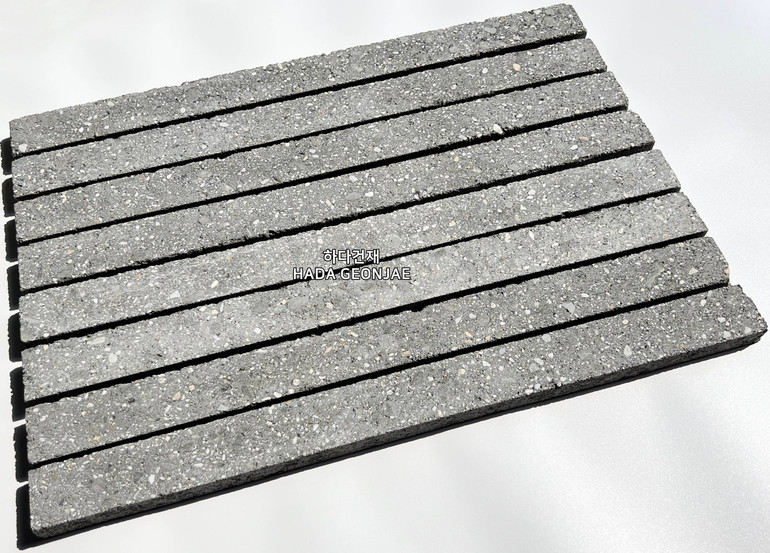 모노타일 롱와이드 500x40x18T 그레이 / 하다건재 롱브릭타일