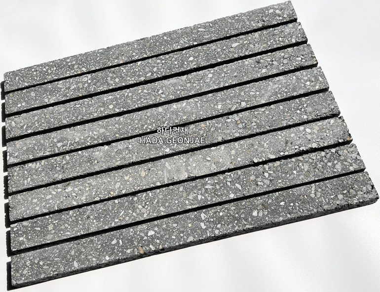 모노타일 롱와이드 500x40x18T 블랙 / 하다건재 롱브릭타일