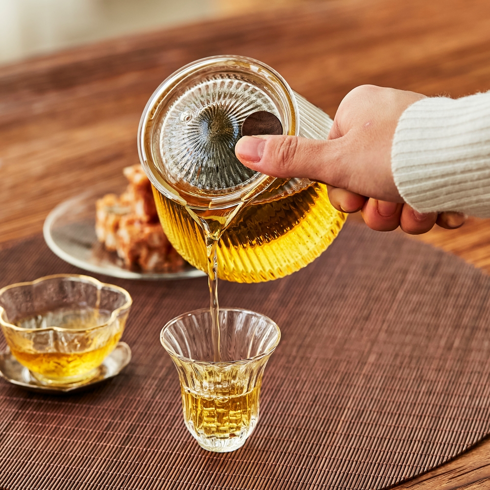 티매트 우드 식탁 테이블 꾸미기 원목 깔개 유리대용 차그루 밤부