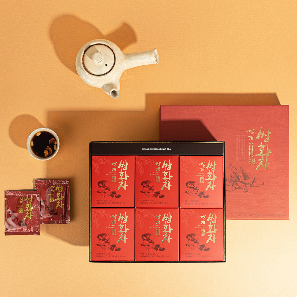 쌍계명차 쌍계 분말 견과 쌍화차 30개입 선물세트