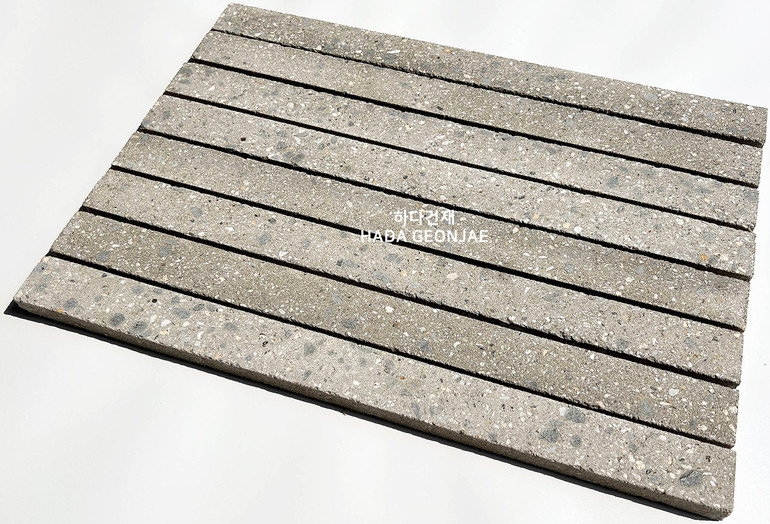 모노타일 롱와이드 500x40x18T 연브라운 / 하다건재 롱브릭타일