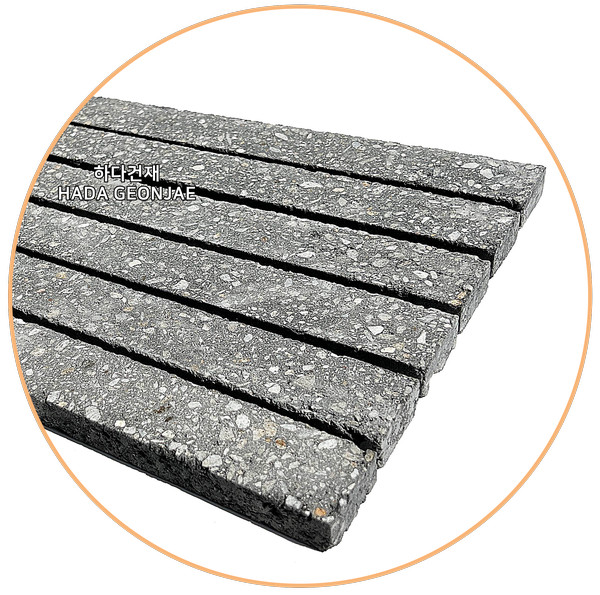 모노타일 롱와이드 500x40x18T 블랙 / 하다건재 롱브릭타일