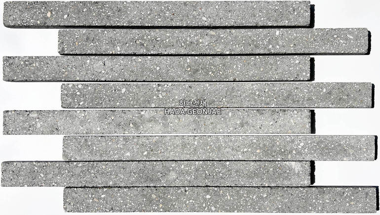 모노타일 롱와이드 500x40x18T 그레이 / 하다건재 롱브릭타일