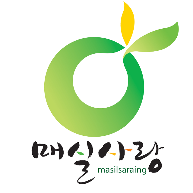 유기농 매실사랑농원 스토어 로고