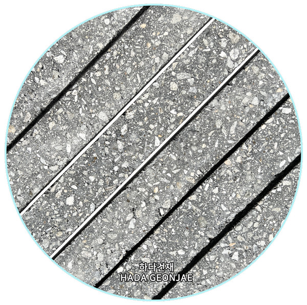 모노타일 롱와이드 500x40x18T 그레이 / 하다건재 롱브릭타일