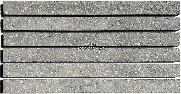 모노타일 롱와이드 500x40x18T 그레이 / 하다건재 롱브릭타일