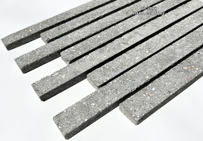 모노타일 롱와이드 500x40x18T 그레이 / 하다건재 롱브릭타일