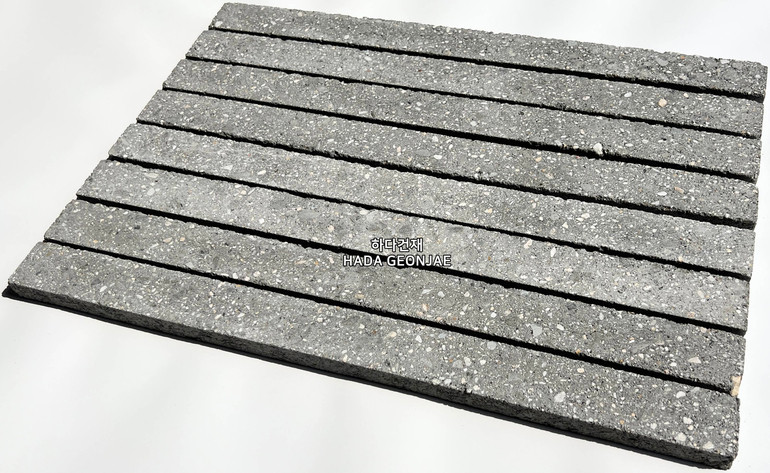 모노타일 롱와이드 500x40x18T 그레이 / 하다건재 롱브릭타일