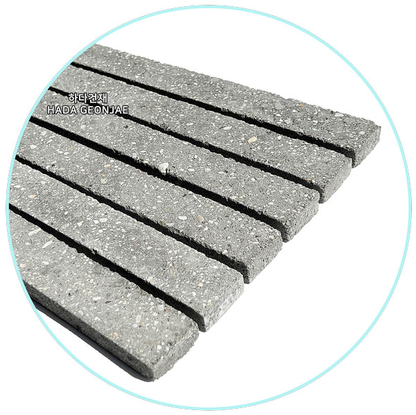 모노타일 롱와이드 500x40x18T 그레이 / 하다건재 롱브릭타일