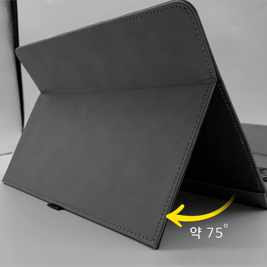 갤럭시탭 북커버 키보드 케이스 북커버 레더 케이스 갤탭 A7 A8 A9 플러스 - 상세 이미지 3