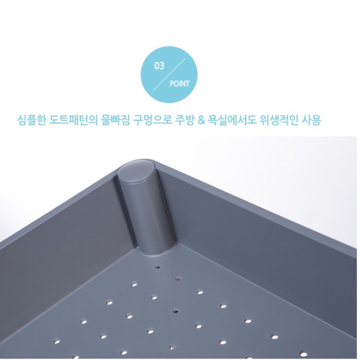그레이 도서관 북 카트 북트레일러 3단 이동식 북 트롤리 소쿠리운반카 밀크 책 서빙 핸들 - 상세 이미지 3